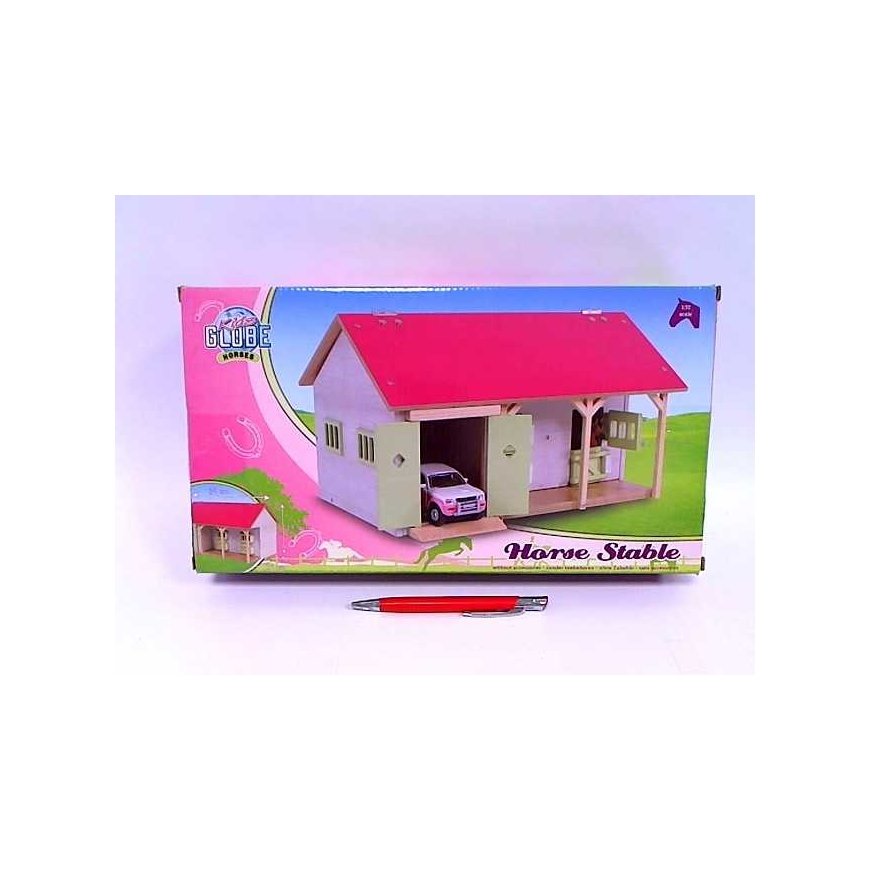 Hipo Farma AST. STABLE, wooden, TWO BOXES, 2 models, 34x22x19 cm – 3