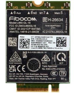 HP 4G LTE modemas m.2 WWAN Cat 16 L860-GL-16 Mobile Broadband Cellular (suderinamas su WWAN parengtu EliteBook 630 640 645 660 6