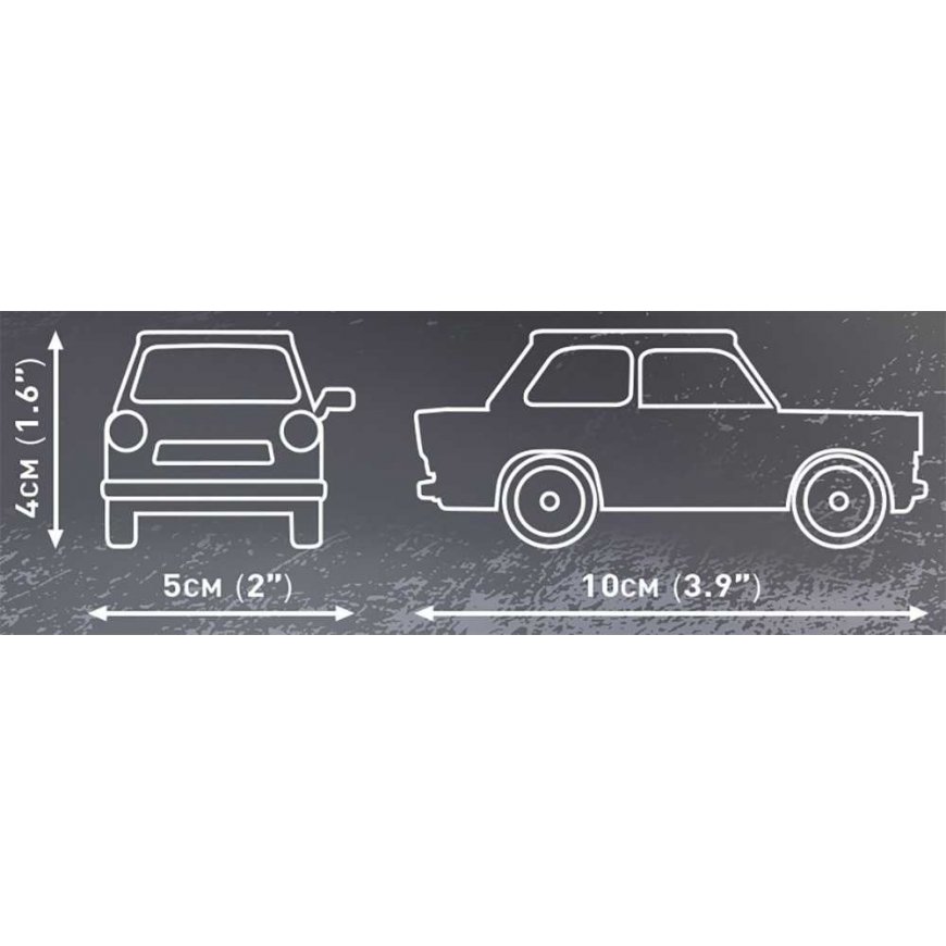 Cobi Klocki 72 dalys Trabant 601