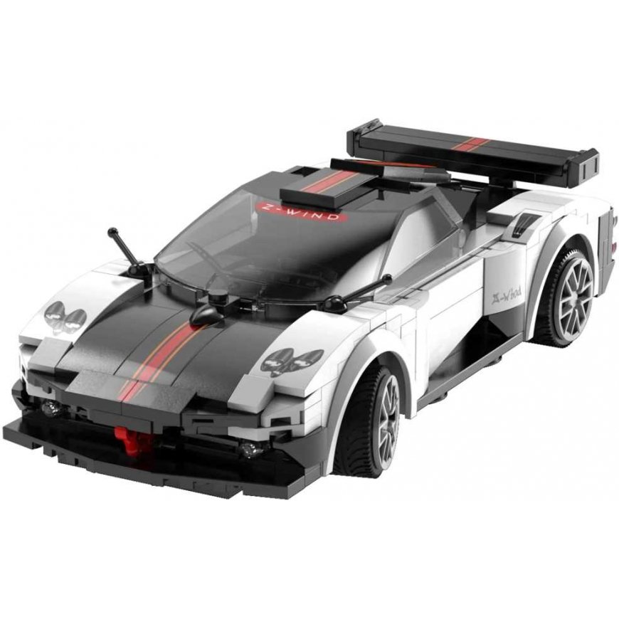 Klocki konstrukcyjne CaDA Zdalnie sterowane Auto sportowe Z-Wind Balta Autko wyścigowe Samochód Sports Car 258 dalys RC – 3