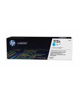 HP Лазерный картридж LaserJet 312A, голубой