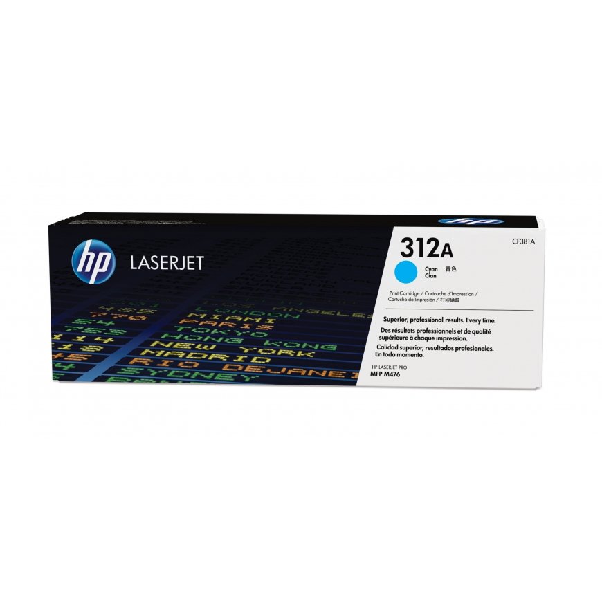 HP Poly HP 312A Cyan LaserJet