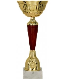 Detail Golden metal cup
