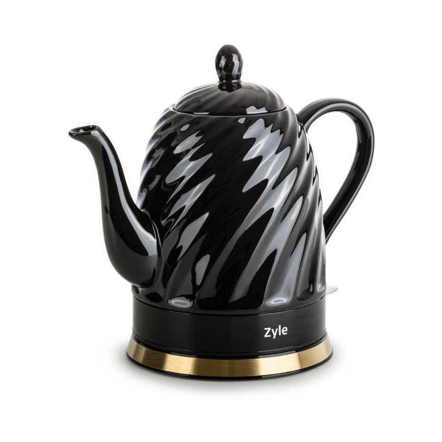 Ceramic kettle Zyle ZY20KWG, 1.5 l, black