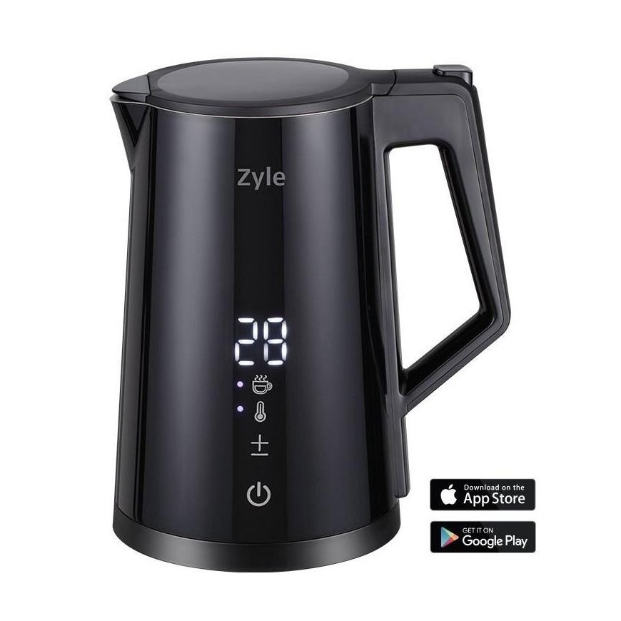 Electric kettle Zyle ZY286BK, 1.7 l capacity, controlled by an app with WiFi connection, temperature control – 5