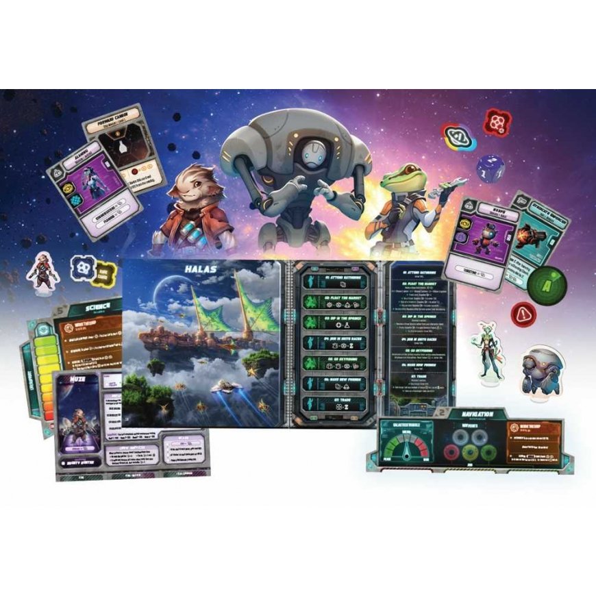 Plaid Hat Games Wandering Galaxy: A Crossroads Game – 3