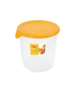 Food container round 0,5L Fresh&Go yellow