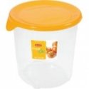 Food container round 0,5L Fresh&Go yellow Food container round 0,5L Fresh&Go yellow