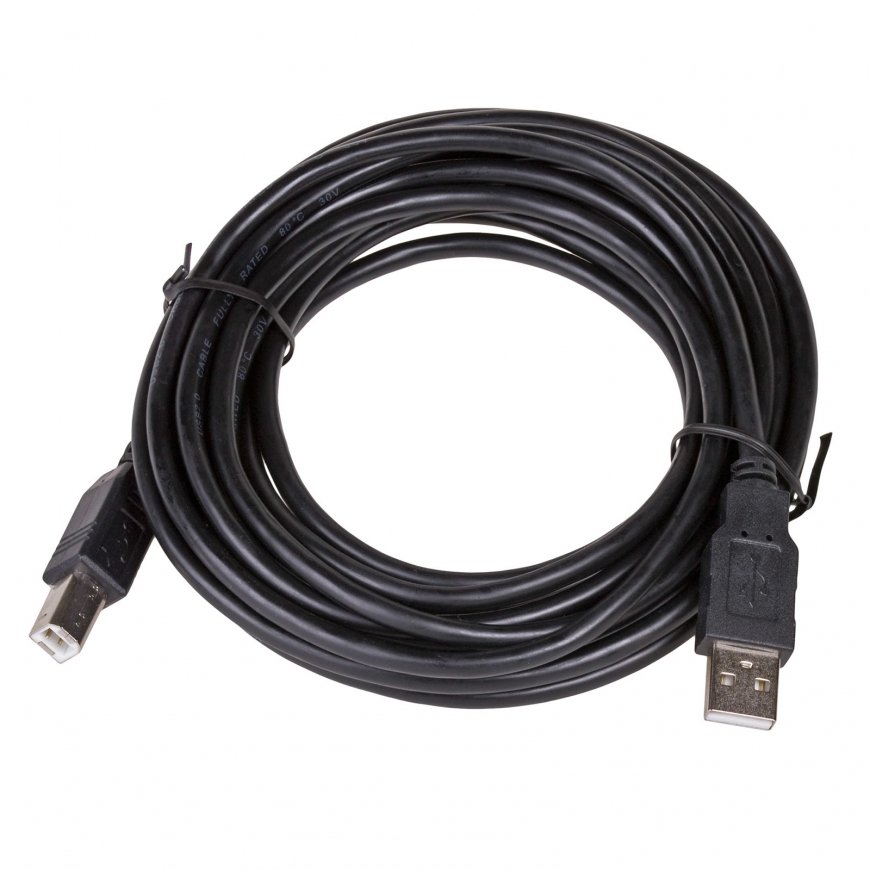 Akyga AK-USB-18 USB kabelis USB 2.0 5 m USB A Mini-USB B Melns – 3