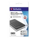 Verbatim Store'n'Go внешний жесткий диск 2 TB USB Type-C 3.2 Gen 1 (3.1 Gen 1) Черный, Серебристый Verbatim Store'n'Go внешний жесткий диск 2 TB USB Type-C 3.2 Gen 1 (3.1 Gen 1) Черный, Серебристый