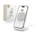 TECH-PROTECT QI15W-A38 MAGNETIC MAGSAFE WIRELESS CHARGER WHITE TECH-PROTECT QI15W-A38 MAGNETIC MAGSAFE WIRELESS CHARGER WHITE