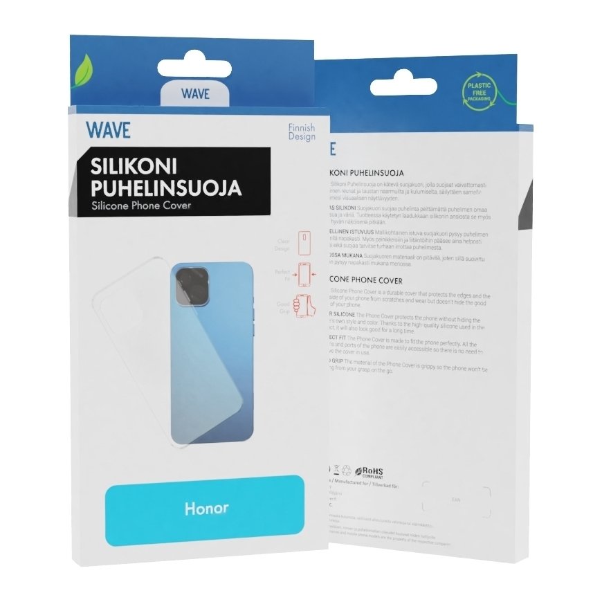 Wave silicone protector, Honor 200 Smart, clear – 2