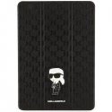 Karl Lagerfeld KLFC10SAKHPKK iPad 10.2" Folio Magnet Allover Cover black/black Saffiano Monogram Ikonik