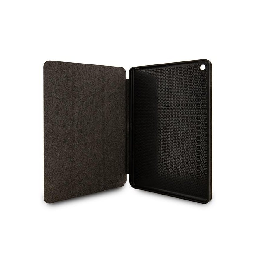 Karl Lagerfeld KLFC10SAKHPKK iPad 10.2" Folio Magnet Allover Cover juoda/juodas Saffiano Monogram Ikonik – 4