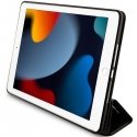 Karl Lagerfeld KLFC10SAKHPKK iPad 10.2" Folio Magnet Allover Cover juoda/juodas Saffiano Monogram Ikonik