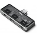 Satechi Mobile XR USB-C hub with audio, star gray Satechi Mobile XR USB-C hub with audio, star gray
