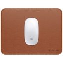 Satechi Vegan-Leather Premium -hiirimatto, ruskea Satechi Vegan-Leather Premium -hiirimatto, ruskea