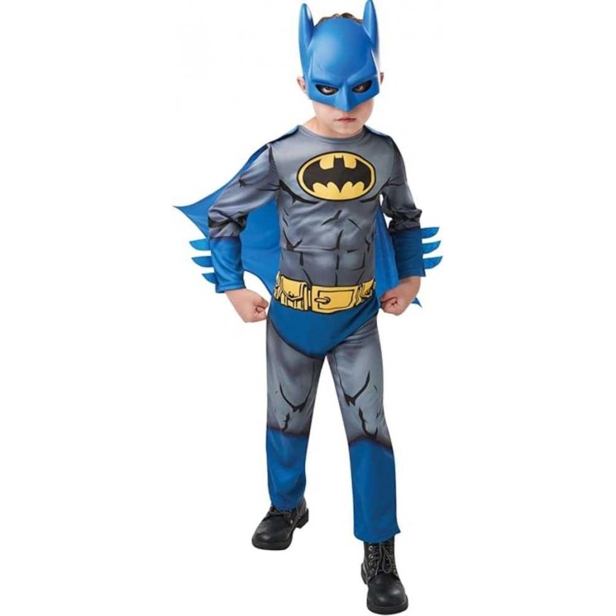 Strój karnawałowy DC Comics Batman kostium juoda przebranie 110-116 cm (5-6 lat) – 3