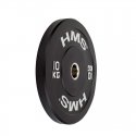 HMS Fitness BBR10 1 pc(s) Olympic Rubber-coated weight disc HMS Fitness BBR10 1 pc(s) Olympic Rubber-coated weight disc
