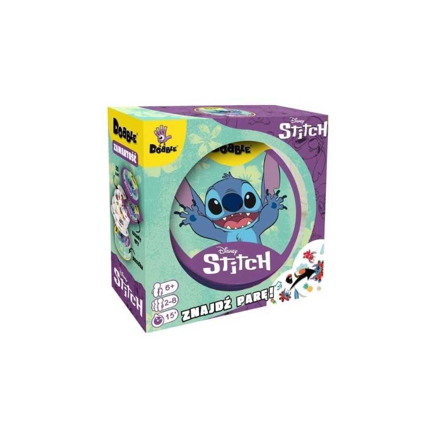 Rebel Game DOBBLE STITCH, karciana, 6+