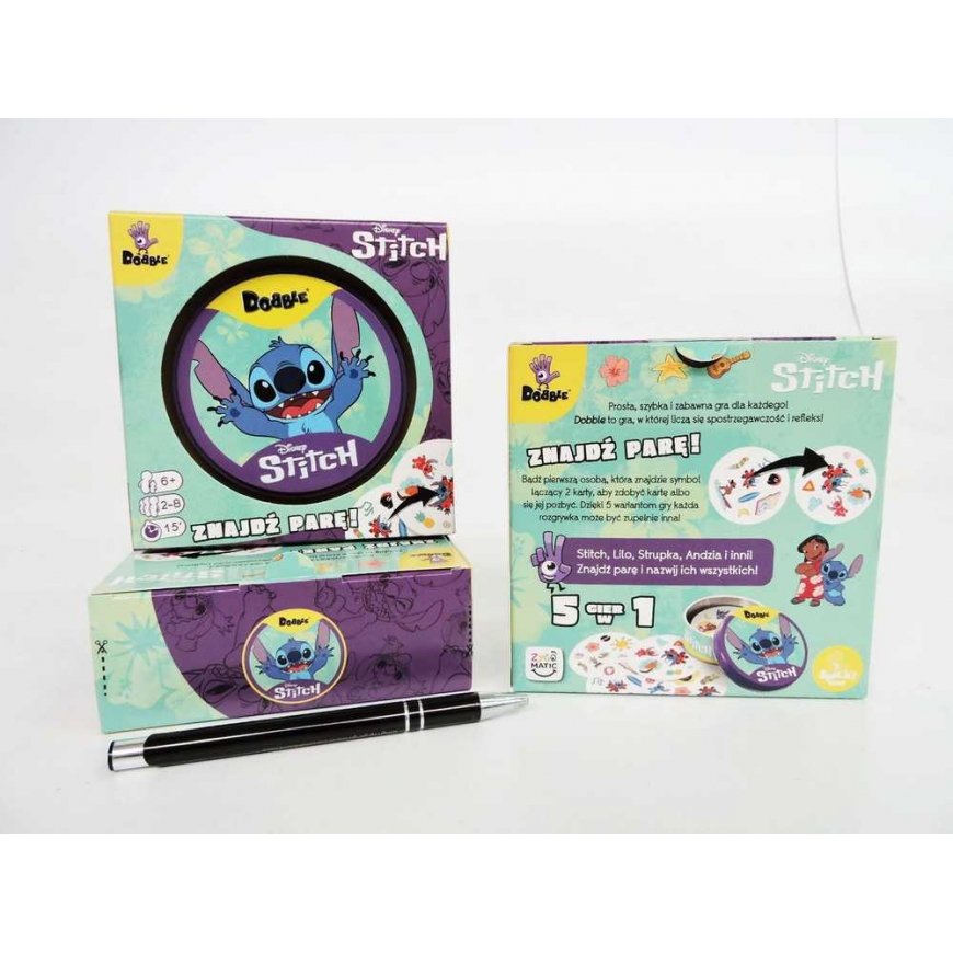 Rebel Game DOBBLE STITCH, karciana, 6+ – 2