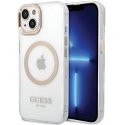 Guess Case for iPhone 15 Plus 6.7 GUHMP15MHTRMD Gold HC Magsafe Metal Outline Guess Case for iPhone 15 Plus 6.7 GUHMP15MHTRMD Gold HC Magsafe Metal Outline