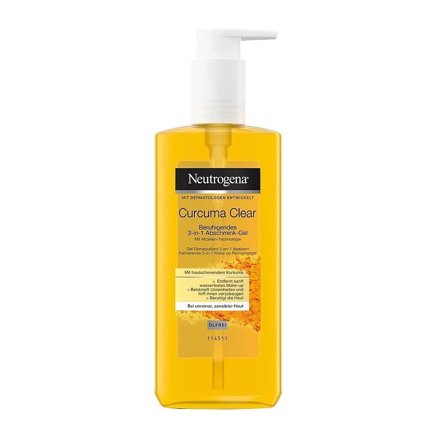 Neutrogena Curcuma Clear Soothing makeup remover