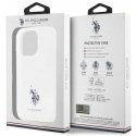 Case Us Polo Assn US Polo USHCP15XUSMT iPhone 15 Pro Max 6.7" transparent IML Printed Double Horse Logo