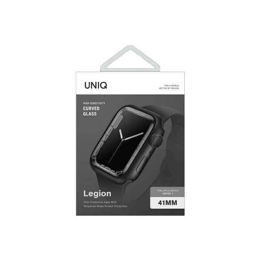 Uniq UNIQ etui Legion Apple Watch Series 7 41mm juoda/juodas – 3