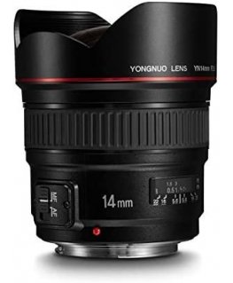Yongnuo YN Canon EF 14 mm F/2.8 objektyvas