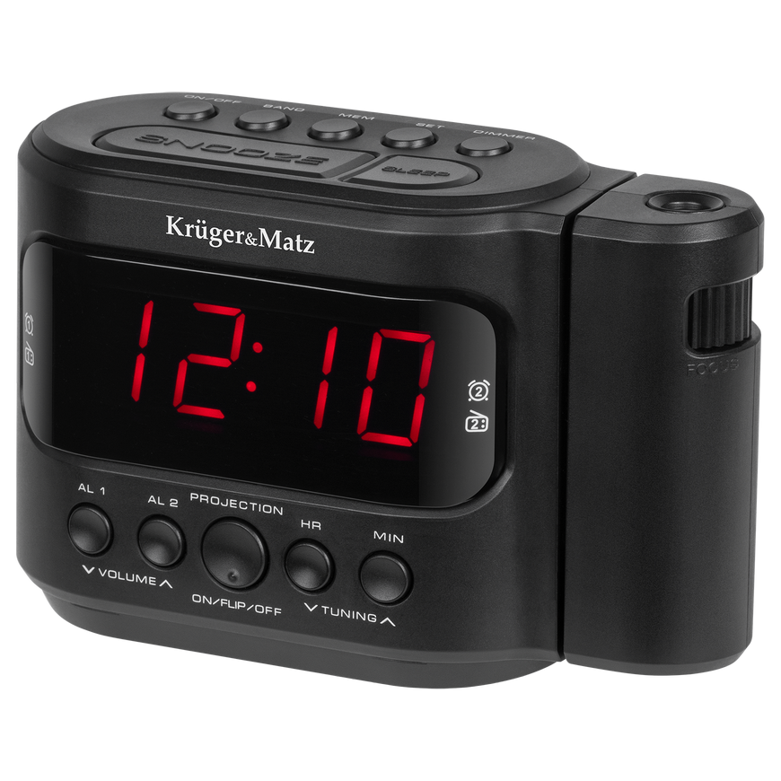 Kruger & Matz clock radio model KM0827