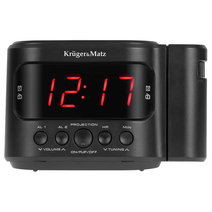 Kruger & Matz clock radio model KM0827 – 2