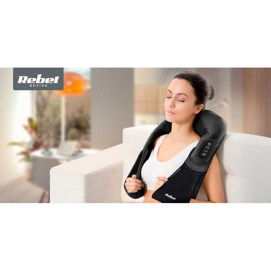 Neck, back and neck massager, Shiatsu, REBEL ACTIVE – 2