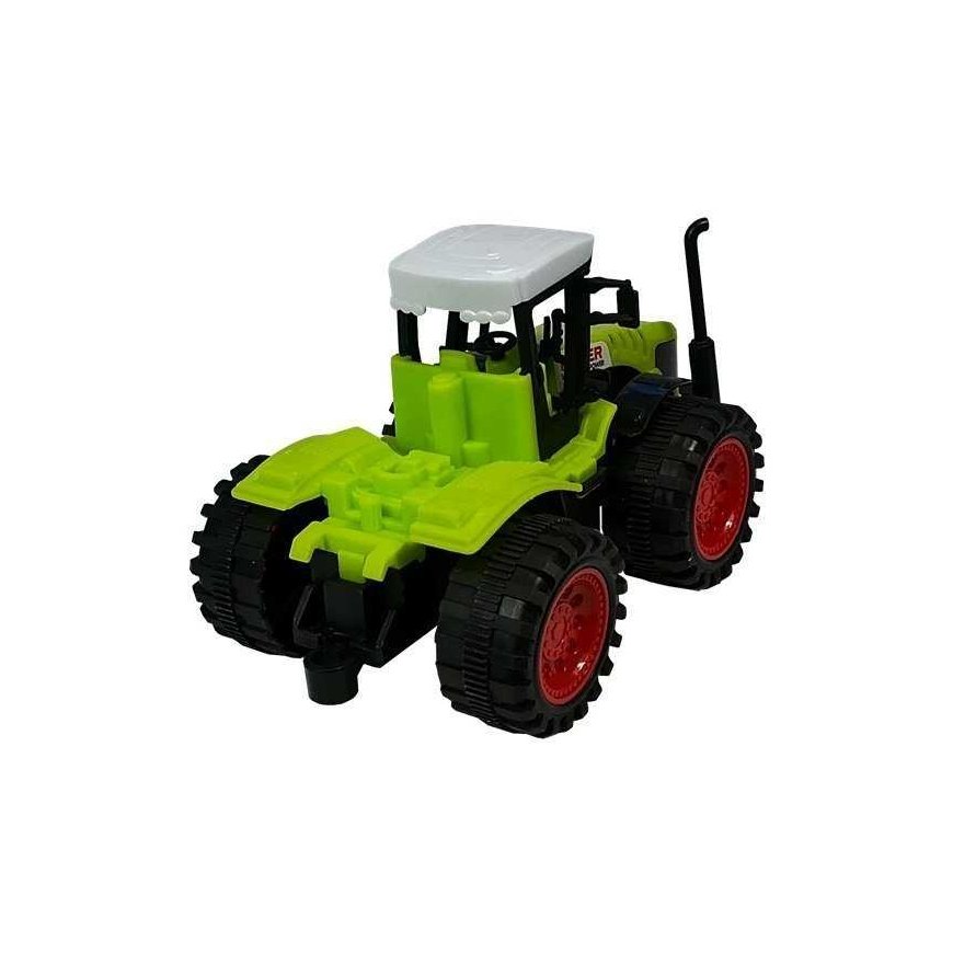Lean Toys Set of Vehicle Farmer Tractor – 4
