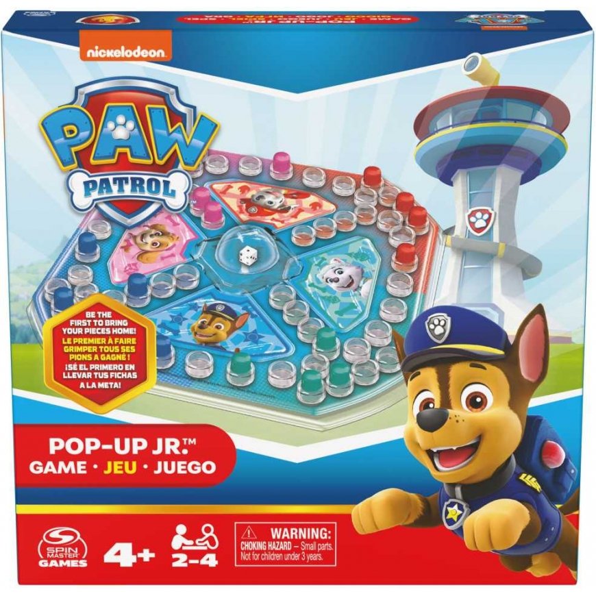 Spin Master Paw Patrol Board Game Chinese Pop Up Junior – 4