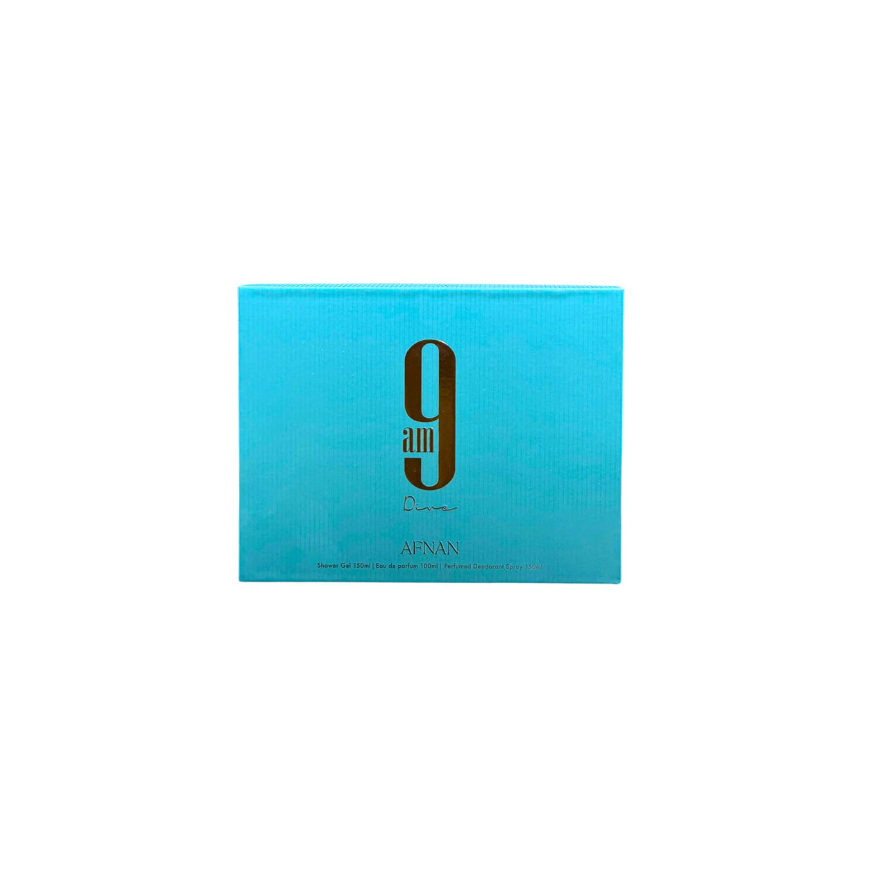 Afnan 9am Dive EDP perfume set unisex, 100 ml – 2