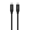 Belkin INZ001bt0.8MBK USB-kaapeli USB4 Gen 3x2 0,8 m USB C musta Belkin INZ001bt0.8MBK USB-kaapeli USB4 Gen 3x2 0,8 m USB C musta