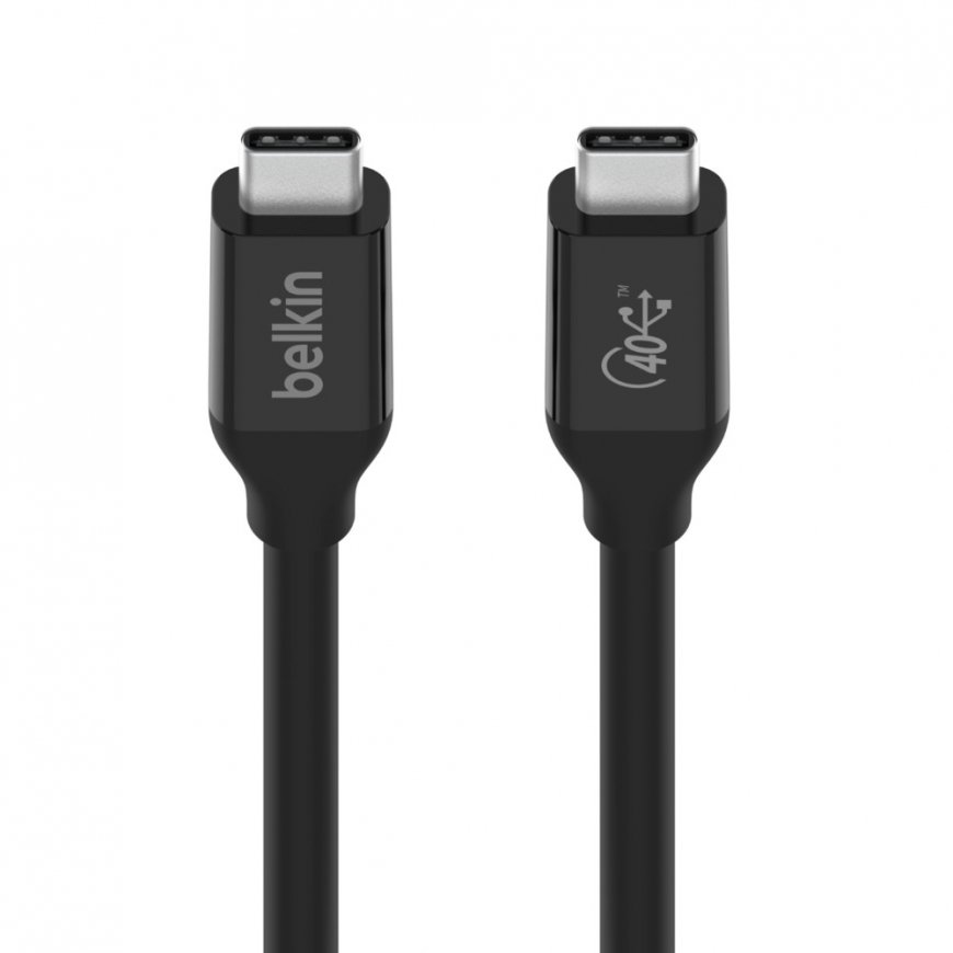 Belkin INZ001bt0.8MBK USB cable USB4 Gen 3x2 0.8 m USB C Black – 3