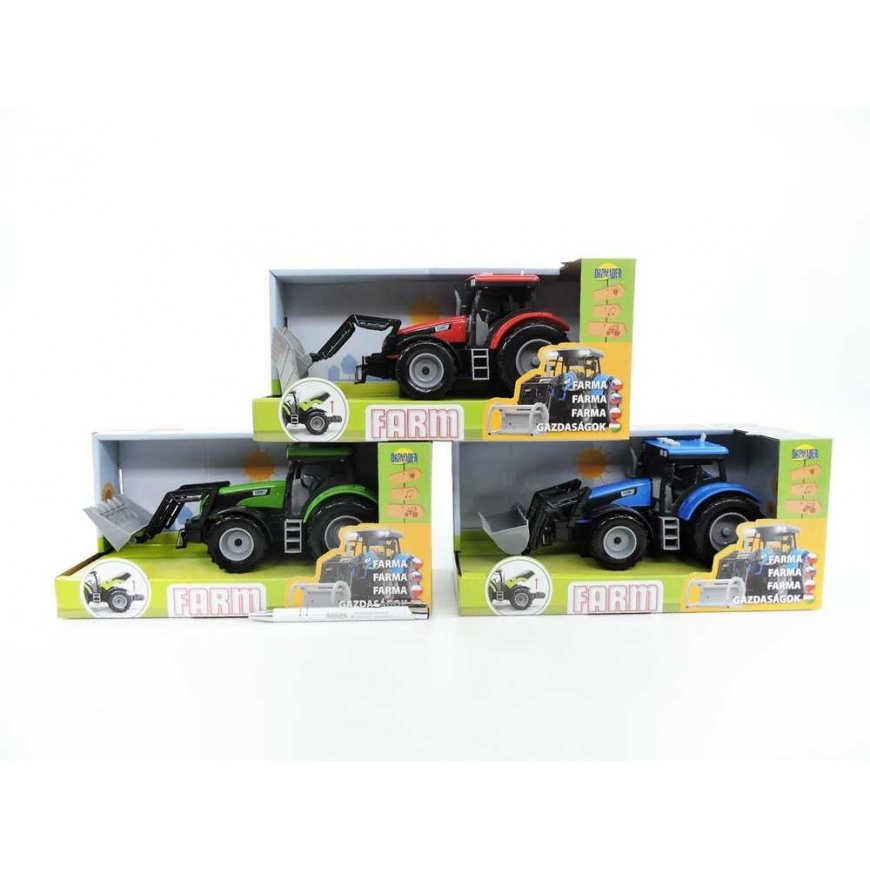 Dromader Tractor car with sounds in a box – 5