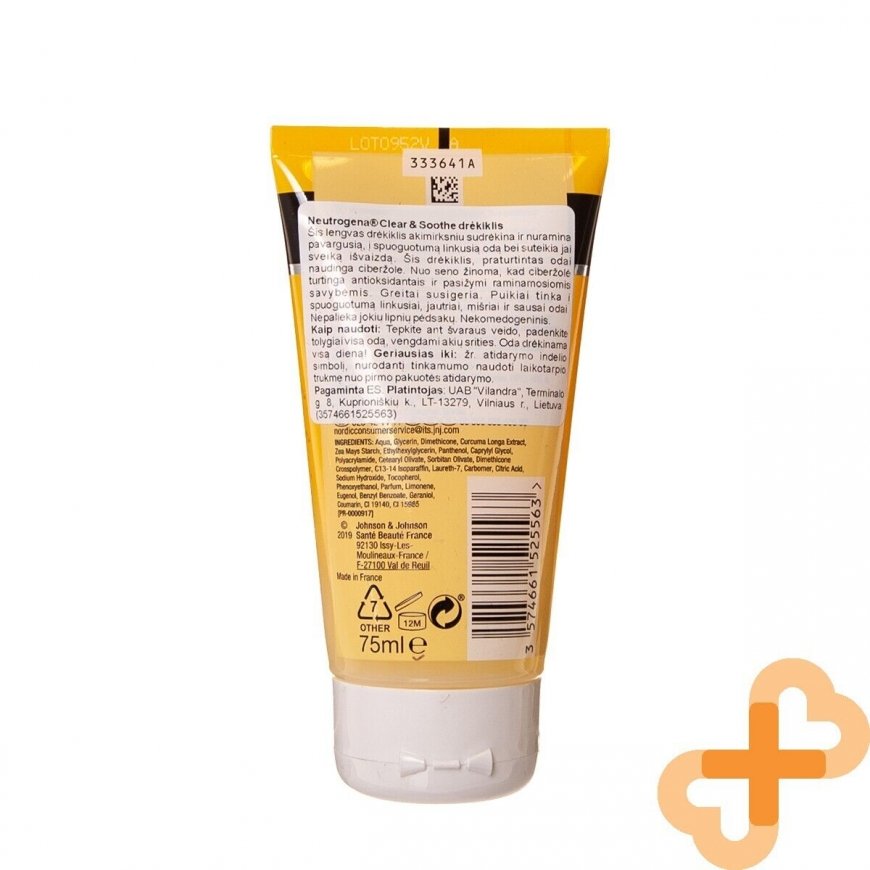 Neutrogena Curcuma Clear Soothing Moisturizer Day
