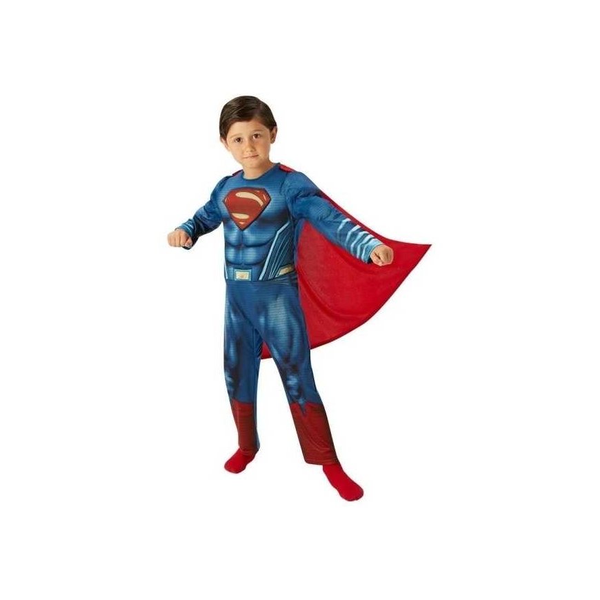 Boland Traciks Strój karnawałowy DC Comics Liga Sprawiedliwych Superman Deluxe kostium raudona przebranie 98-104 cm (3-4 lat)