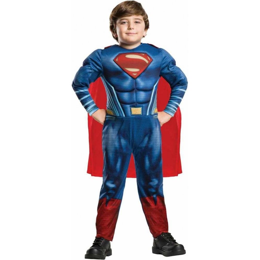 Boland Traciks Strój karnawałowy DC Comics Liga Sprawiedliwych Superman Deluxe kostium raudona przebranie 98-104 cm (3-4 lat) – 2