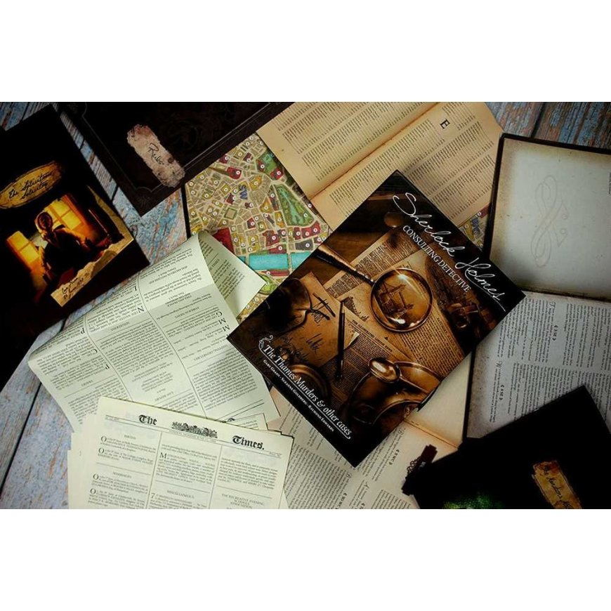 Space Cowboys Sherlock Holmes Consulting Detective: The Thames Murders & Other Cases – 4
