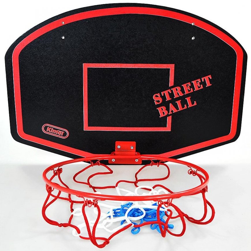 Krepšinio lenta Small Kimet Street Ball raudona