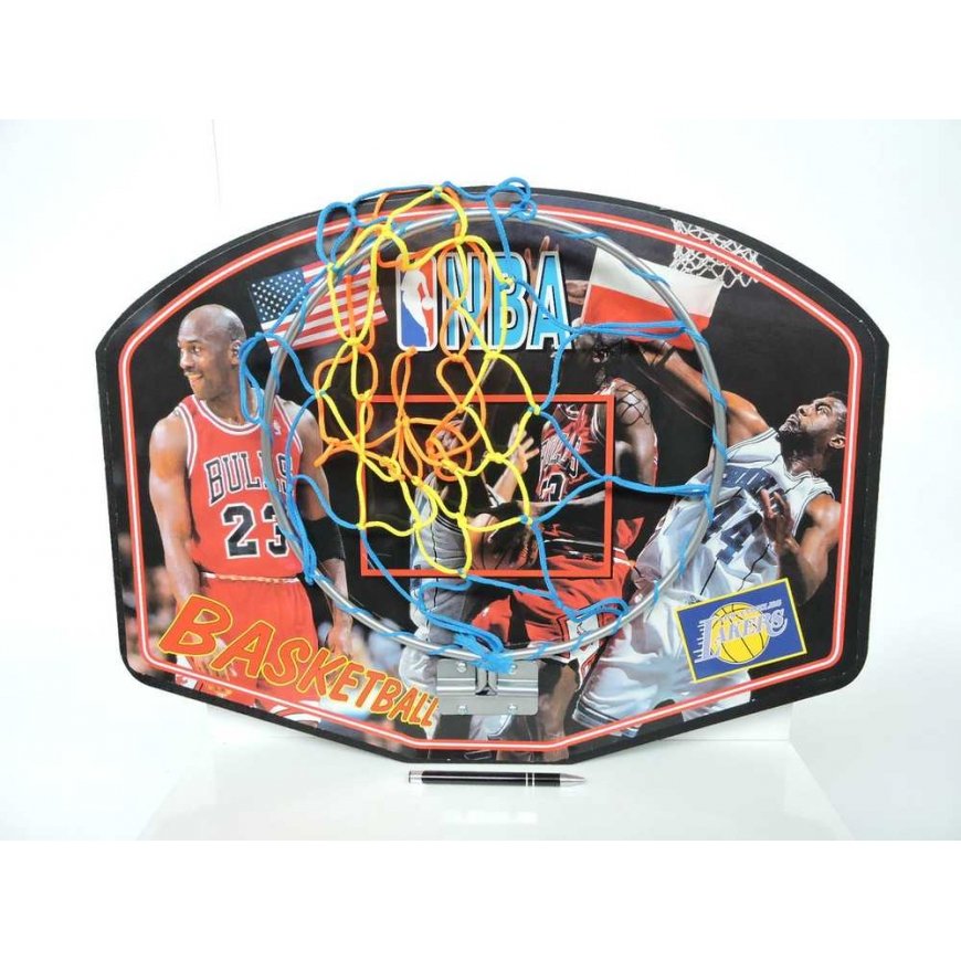 Krepšinio lenta Small Kimet Street Ball raudona – 5