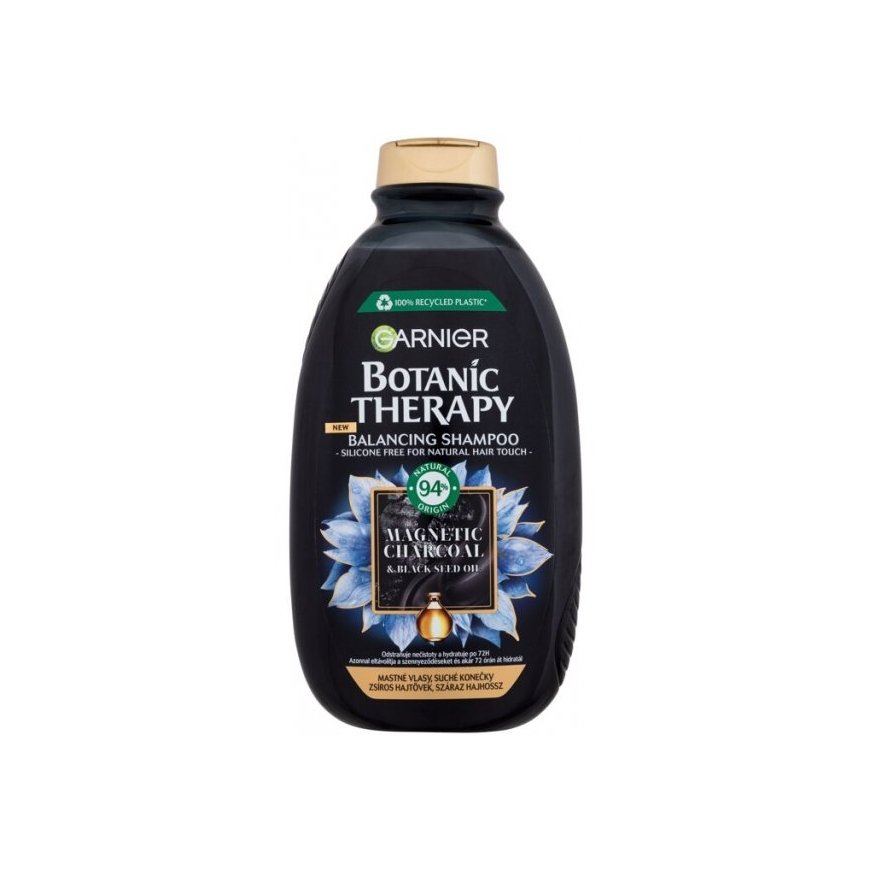 Botanic Therapy Magnetic Charcoal & Black Seed Oil Shampoo (oily