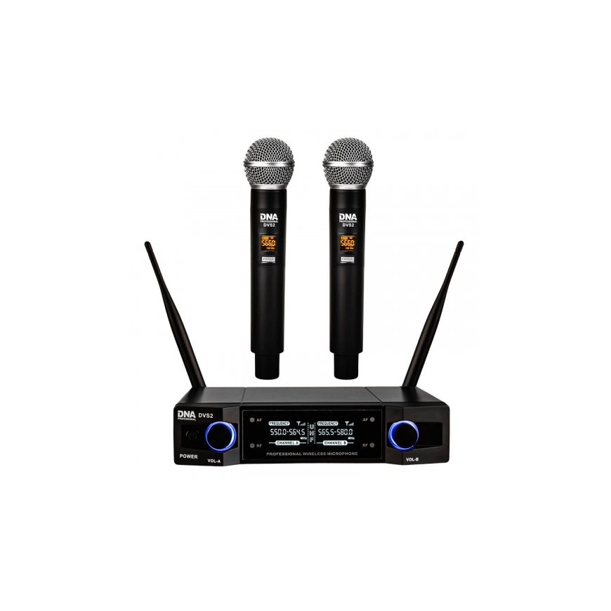 DNA Professional FU Dual Vocal - bezvadu mikrofonu sistēma – 2
