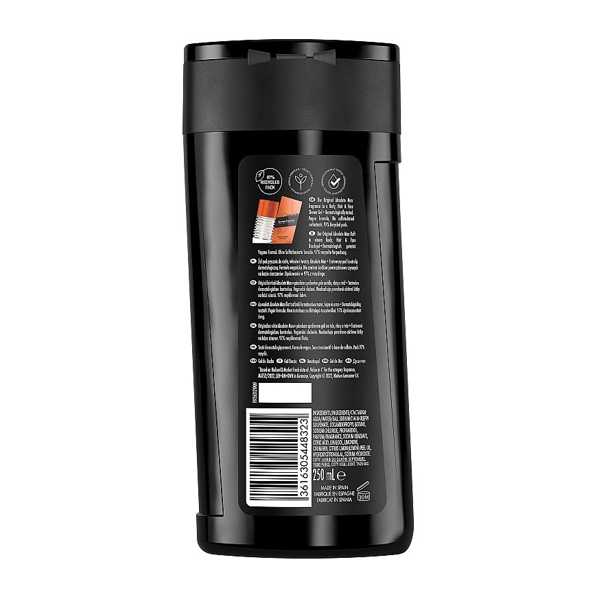 Absolute Man shower gel