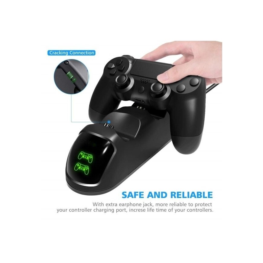 iPega 9180 PS4 Gamepad Double Charger (Damaged Package) – 2