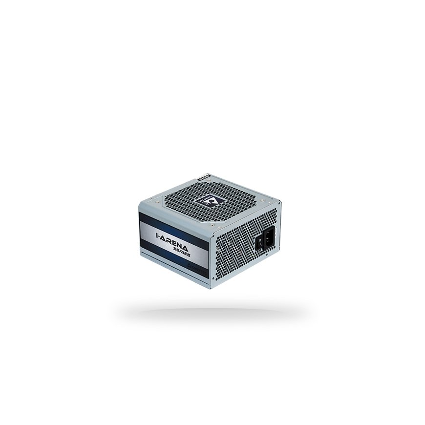 Chieftec GPC-600S virtalähdeyksikkö 600 W 24-pin ATX PS/2 Hopea